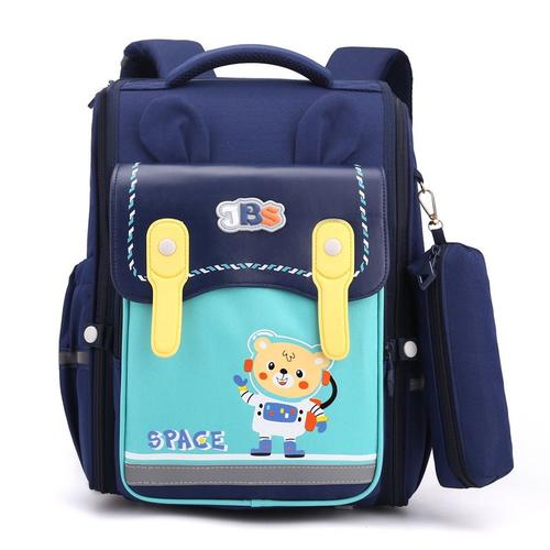 Cartable De Dessin Animé Lapin Pour Enfants Ultra Léger Réduction De La Charge étanche Fermeture éclair Sac à Stylo Pour étudiants Mode