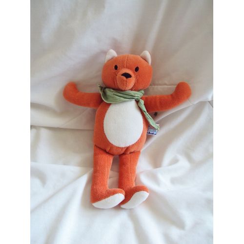 Doudou Renard Chat Sucre D'orge