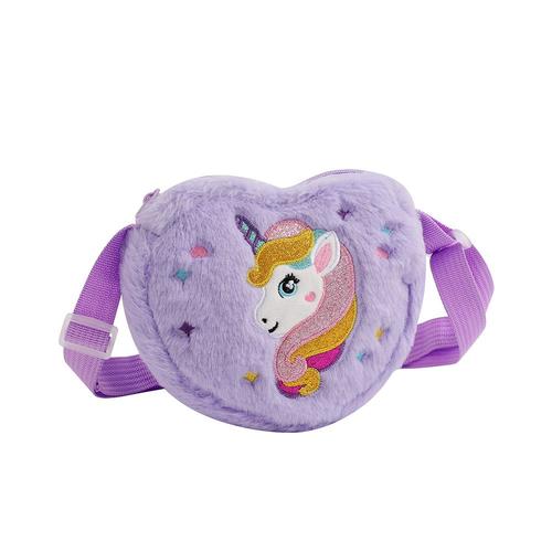 Sac En Peluche En Forme De C¿ur Pour Enfants Petit Cartable Pour Filles De La Maternelle Sac Incliné Pour Enfants Thème De Dessin Animé Nairobi Orn Mignon Et Léger