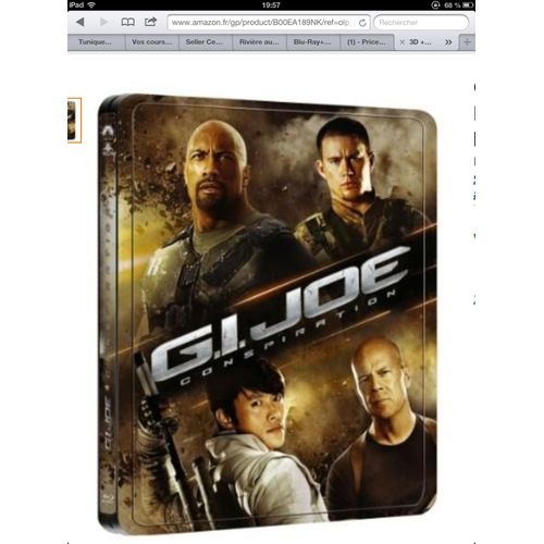Gi Joe Consporation Edition Speciale Blu-Ray 3d + Bluray + Dvd