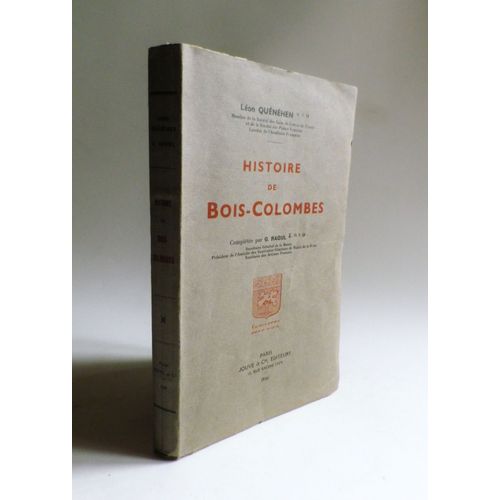 Histoire De Bois-Colombes