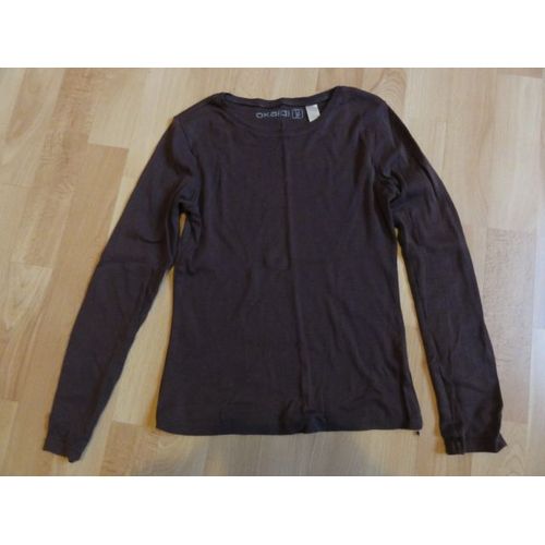 T-Shirt Okaïdi Marron-Fille