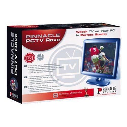 Pinnacle PCTV Rave - Adaptateur d'entrée vidéo / tuner TV - PCI - PAL