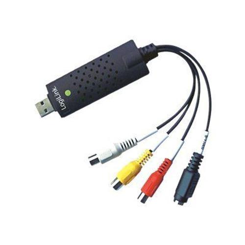 LogiLink Audio and Video Grabber - Adaptateur d'entrée vidéo - Hi-Speed USB - NTSC, PAL