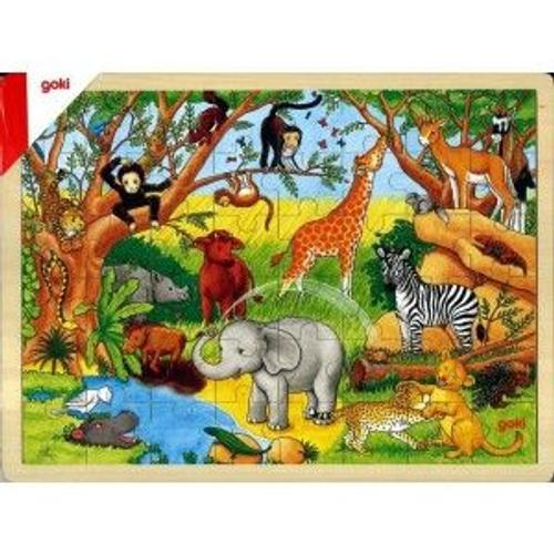 Goki - Puzzle Bois Afrique -  ( Gk-57892 )