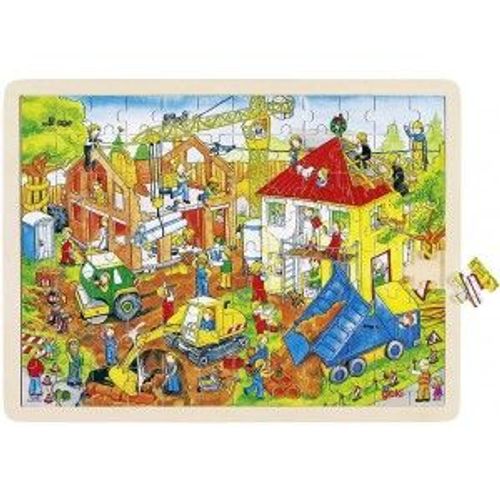 Goki - Puzzle Bois Chantier -  ( Gk-57670 )