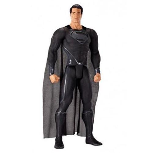 Man Of Steel Figurine Giant Size Black Suited Superman 79 Cm