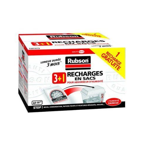 Lot 4 recharges galet percé 450gr fraicheur absorbeur humidité aéro