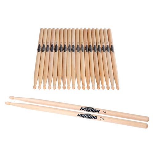 Xdrum Sticks De Batterie 5b Pointe En Bois 10 Paires