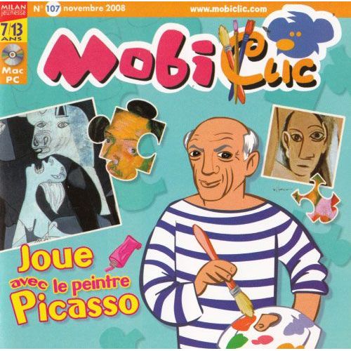 Mobiclic   N° 107 : Joue Avec Le Peintre Picasso
