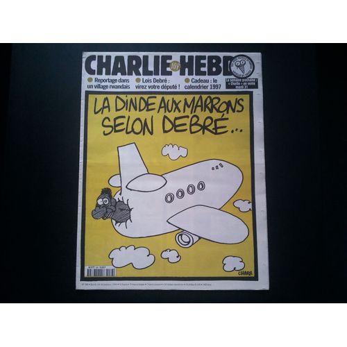 Charlie Hebdo  N° 236 : La Dinde Aux Marrons Selon Debré...