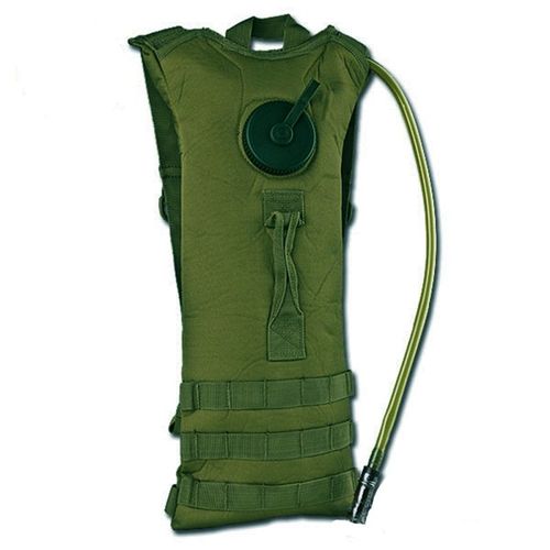 Sac A Dos Hydratation 3 Litres Vert Olive Miltec 14537101 Airsoft Poche Gourde Sport Randonnee