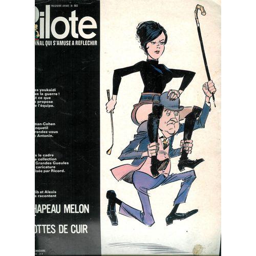 Pilote N° 583 - Le Journal Qui S'amuse À Réfléchir