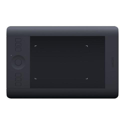 Wacom Intuos Pro Petite - Numériseur - droitiers et gauchers - 15.7 x 9.8 cm - électromagnétique - 8 boutons - sans fil, filaire - USB - noir