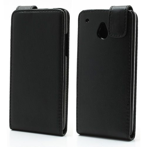 Etui Housse Cuir Pu Htc One Mini M4 Noir