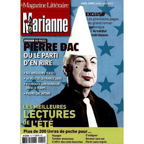 Marianne Le Magazine Littéraire Hors-Série 1 - Pierre Dac Ou Le Parti D'en Rire