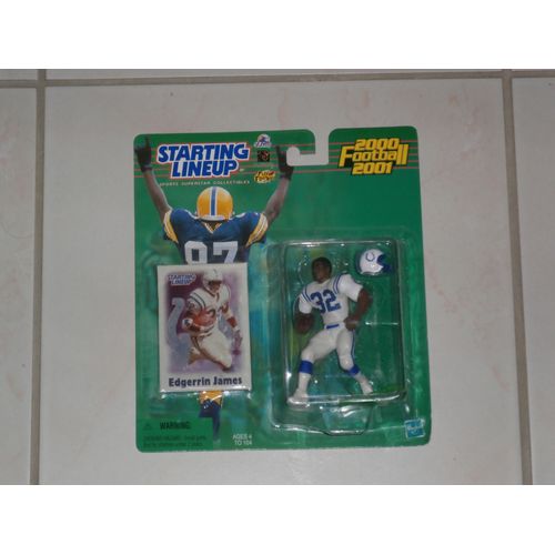 Figurine Starting Lineup 2000/01 De E. James Des Colts Nfl