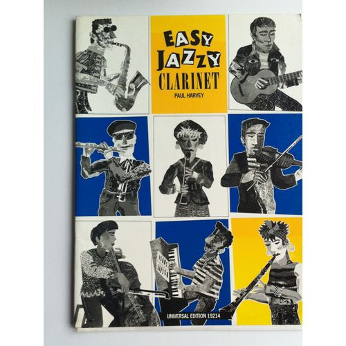 Easy Jazzy Saxophone - Edition Pour Saxophone Alto (Eb), Ténor (Bb) Et Piano