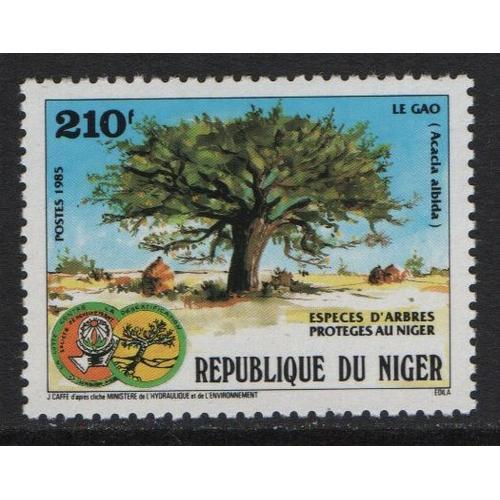 République Du Niger, Timbre-Poste Y & T N° 687, 1985 - Espèce D'arbre Protégé, Acacia