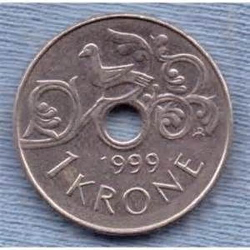 1 Krone Norvège 1999