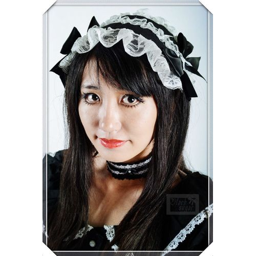 Serre Tête Dentelle Lolita Modèle Japonais Pour Soirée Déguisement Salon Cosplay Costume