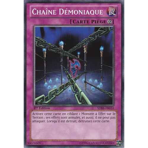 Sdbe-Fr034 - Chaine Démoniaque - Yu Gi Oh! - Français - C