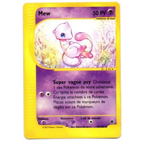 Pokemon Francaise Expedition Rare N° 55/165 Mew