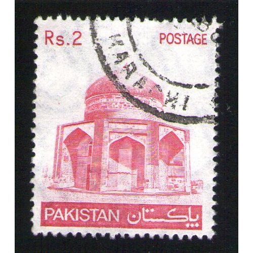 Pakistan Oblitération Ronde Used Stamp Mosquée Rs. 2 Postage