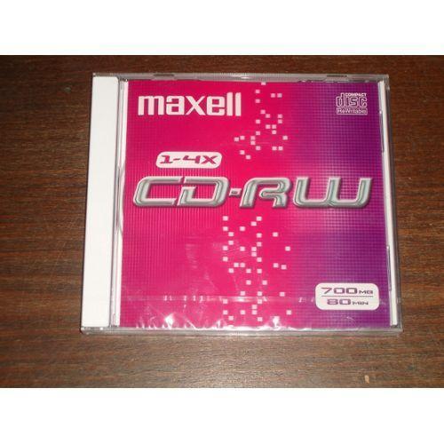 Maxell - CD-RW - 700 Mo (80 min) 4x