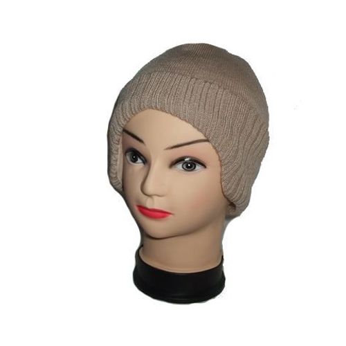 Bonnet Doublé Polaire - Protège Oreilles - Noir  Gris Beige Marron - Bonnets Homme Femme