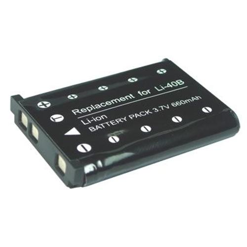 Batterie Camescope Olympus É 700, É 710, É 720sw, É 720, É 725sw, É 730, É 740, É 750, É 760, É 780, Camedia X-600, D-630 Zoom, Fe-150, Fe-150 Zoom, Fe-160, Fe-190, Fe-5500, Ir-300, Fe-220...