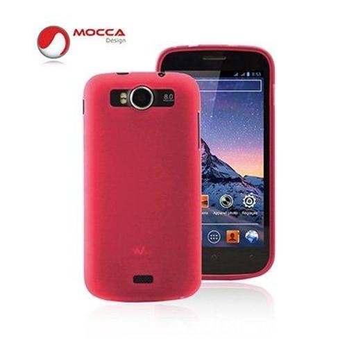 Coque Gel Frost Rose Pour Wiko Cink Peax