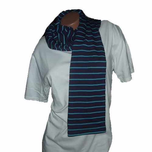 Echarpe À Rayures Homme Femme En Coton Style Anglais (Foulard Cheche)