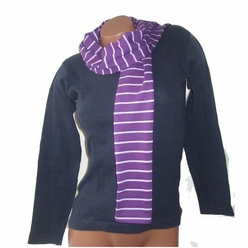 Echarpe À Rayures Homme Femme En Coton Style Anglais (Foulard Cheche)