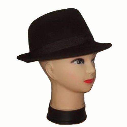 Chapeau Feutre 100% Laine Homme Femme Forme " Borsalino "