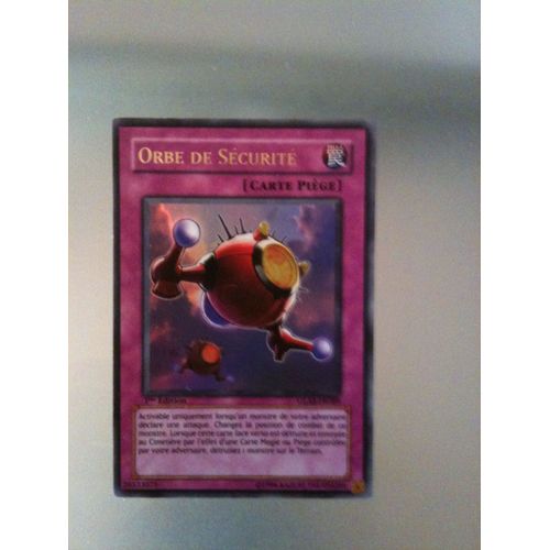 Carte Yu-Gi-Oh! Orbe De Sécurité