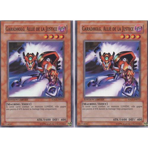 Garadholg  ,Allie De Justice  X2  -   Ha01-Fr015  -  Sr  - Edition Limitee