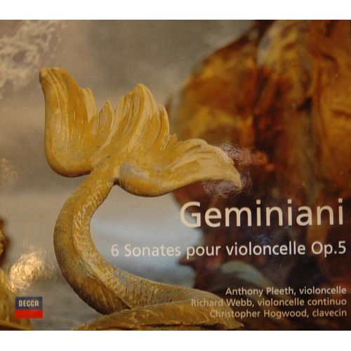 Geminiani - 6 Sonates Pour Violoncelle Op.5