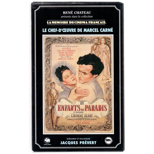 Les Enfants Du Paradis" Coffret De 2 K7 Vhs 1 Ére Et 2 Éme Époque.