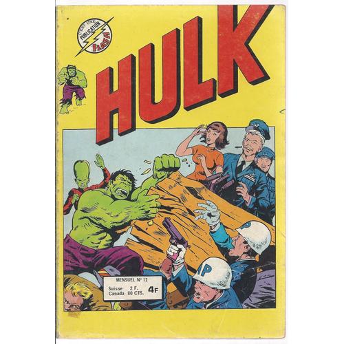 Hulk N° 12 ( Septembre 1978 ) : " Un Paradis Pour Hulk " + Les Défenseurs ( The Defenders ) : " Le Cerveau De Nighthawk "