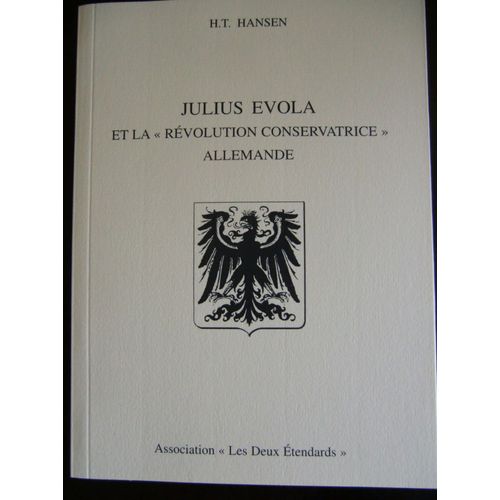 Julius Evola Et La Revolution Conservatrice Allemande