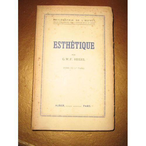 Esthetique - Tome 3