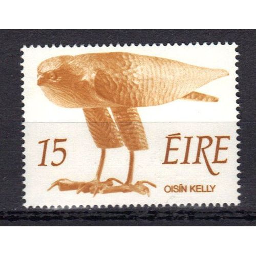 Irlande 1975 : Art Irlandais Contemporain : "Oiseau De Proie", Sculpture D'oisin Kelly - Timbre Neuf **