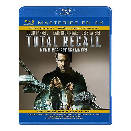 Total Recall - Mémoires Programmées - Blu-Ray Masterisé En 4k