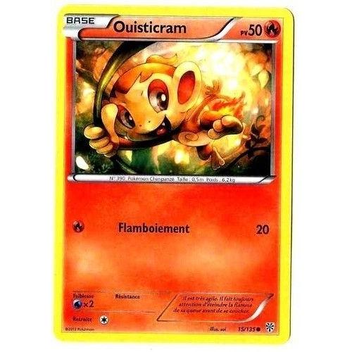 Lot De 4 - 15/135 - Ouisticram - Pokémon - Vf - N&b Tempête Plasma - C