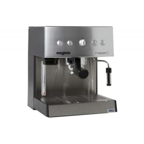 Magimix L'expresso Automatic - Machine à café avec buse vapeur Cappuccino - 19 bar - Chrome mat