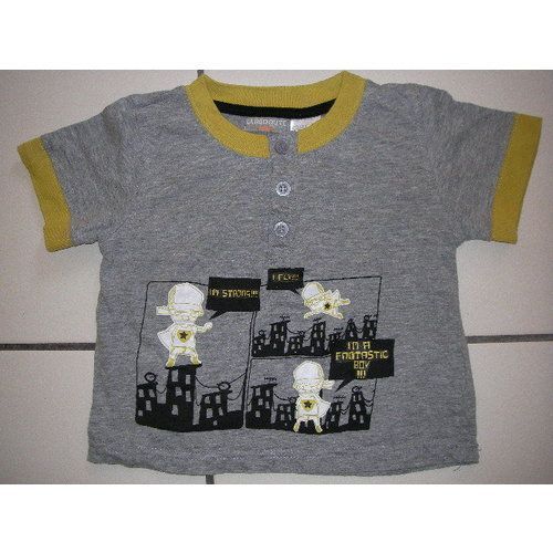 T-Shirt Gris Taille 4 Ans La Redoute Kids