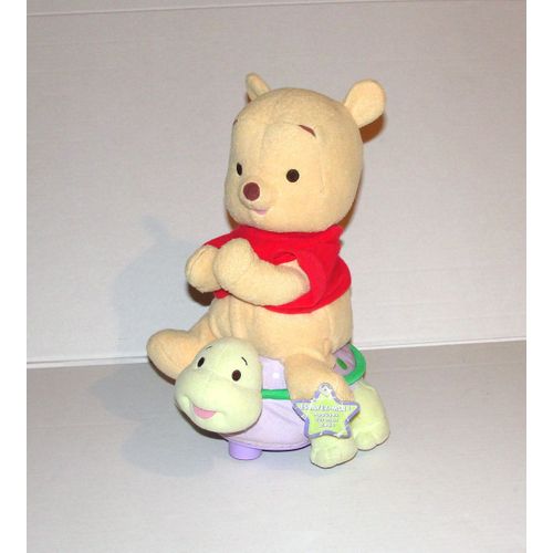 Winnie L'ourson Peluche Interactive Roulante Fisher Price Mattel