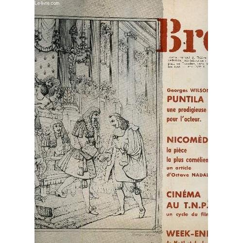 Bref - N°81 - Decembre 1964 / Puntila Une Prodigieuse Aventure Pour L'acteur - Nicomede : La Piece La Plus Cornelienne - Cinema Au Tnp - Etc...