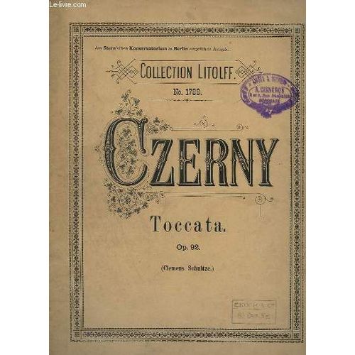 Toccata - Op. 92 - No. 1788 - Piano.